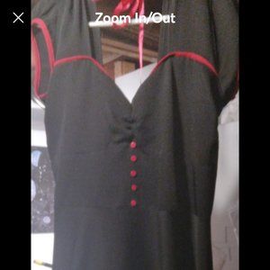 2Xl Black Lindy Bop dress